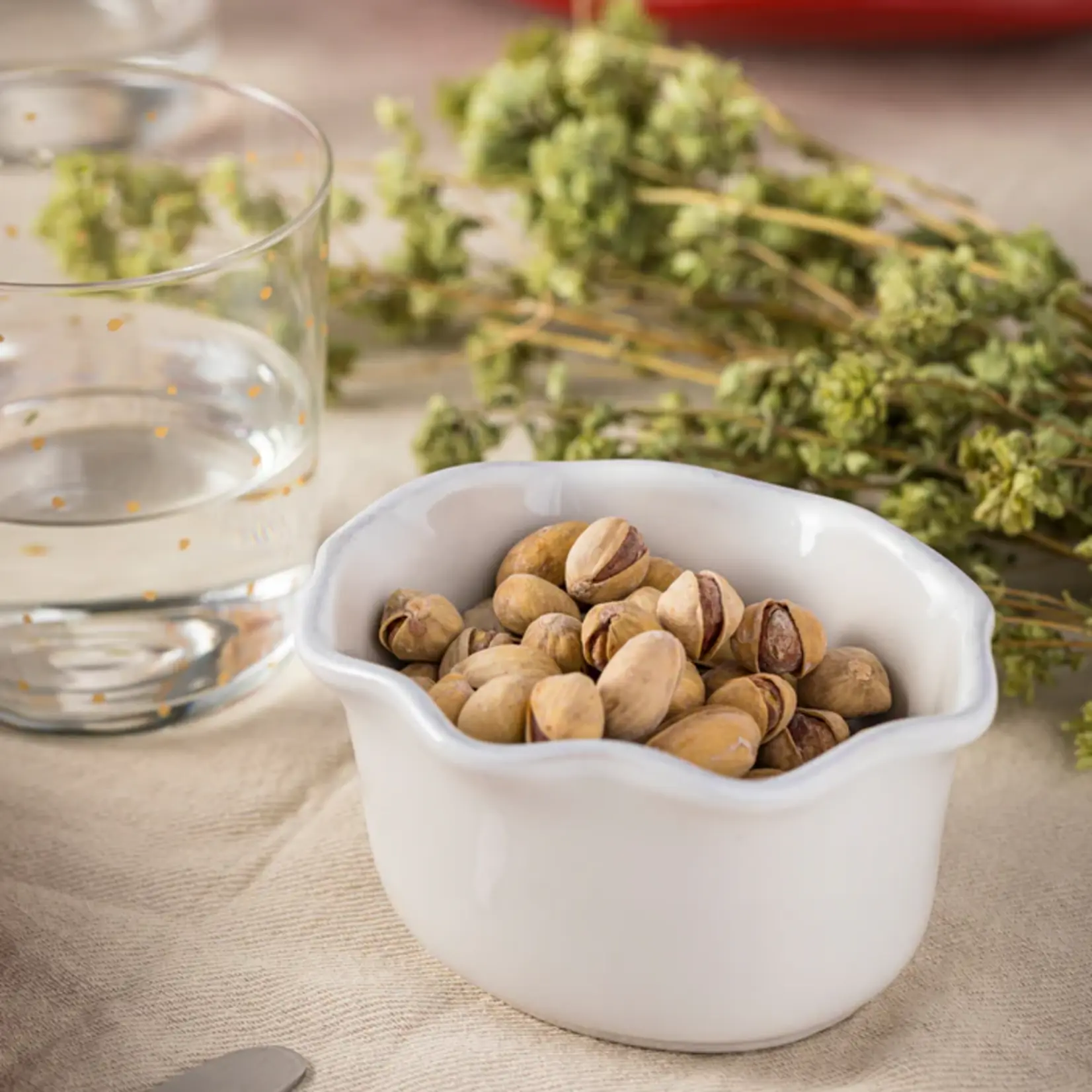 Casafina Ruffled Ramekin White