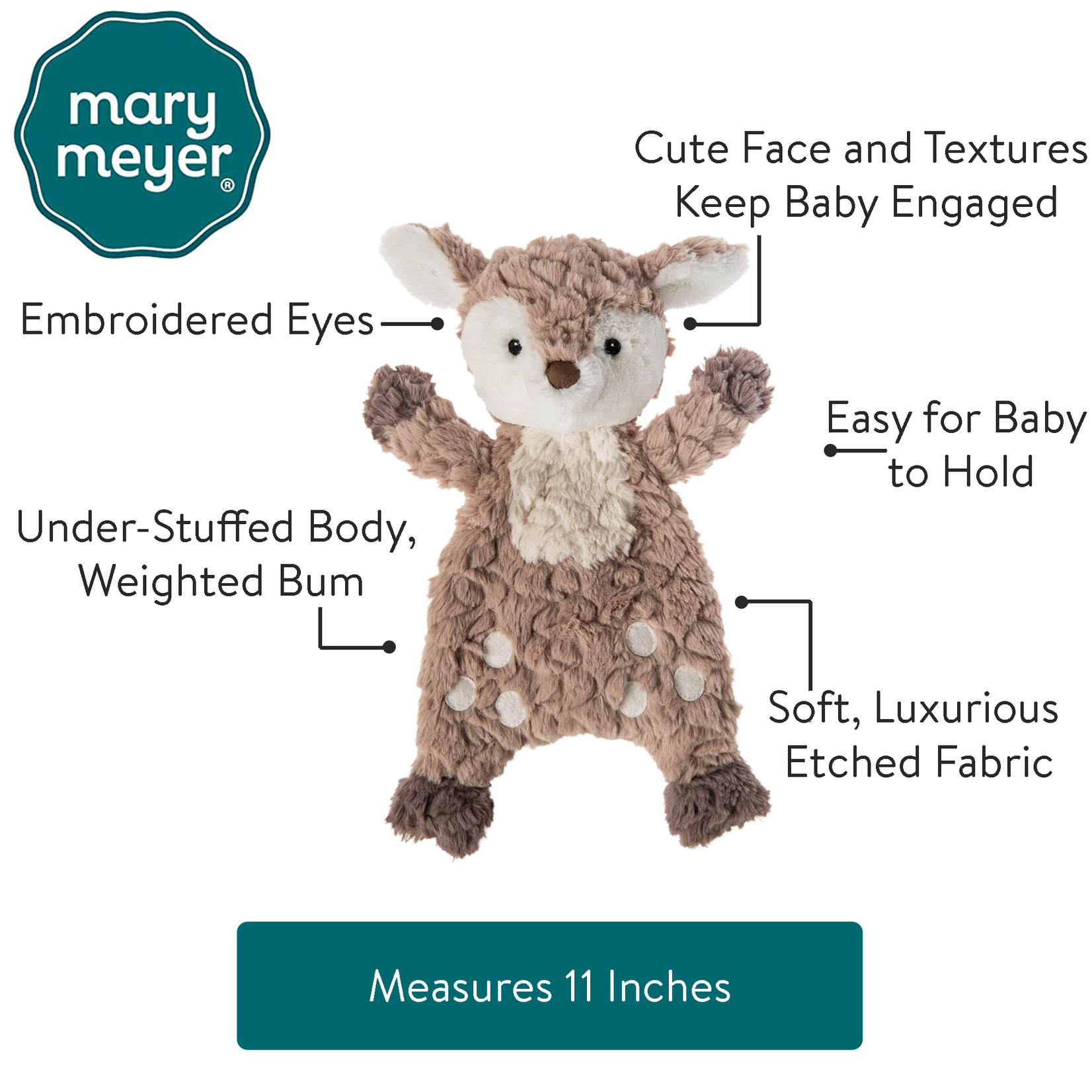 Mary Meyer Putty Nursery Lovey Fawn