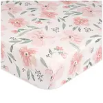 Crane Baby Parker Crib Sheet Floral