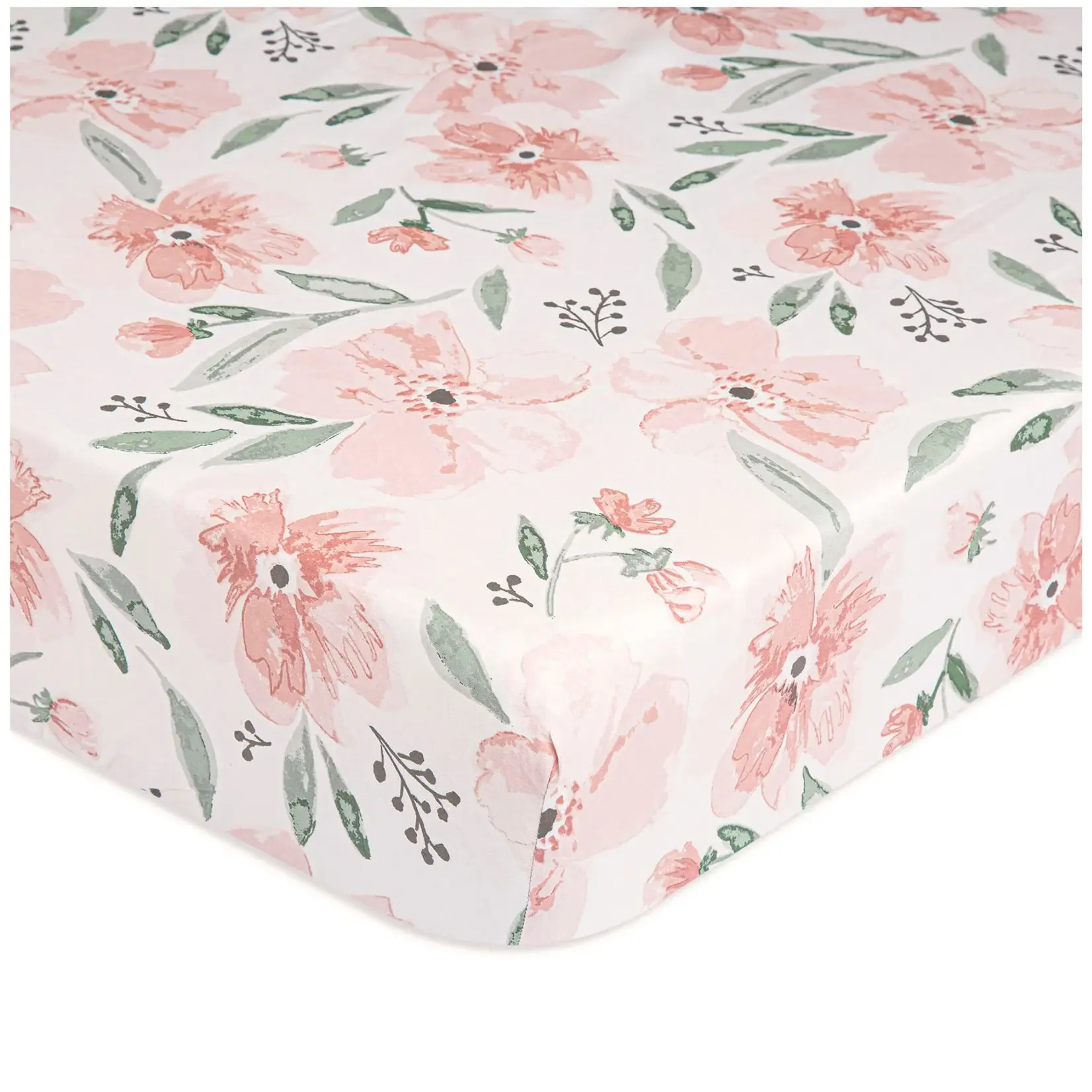 Crane Baby Parker Crib Sheet Floral