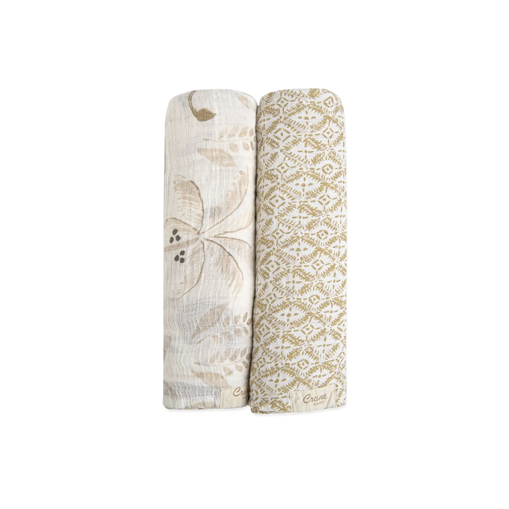 Crane Baby Kendi 2pc Swaddle Wraps