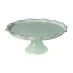 Casafina Cook & Host Footed Plate Robins Egg Blue 12"