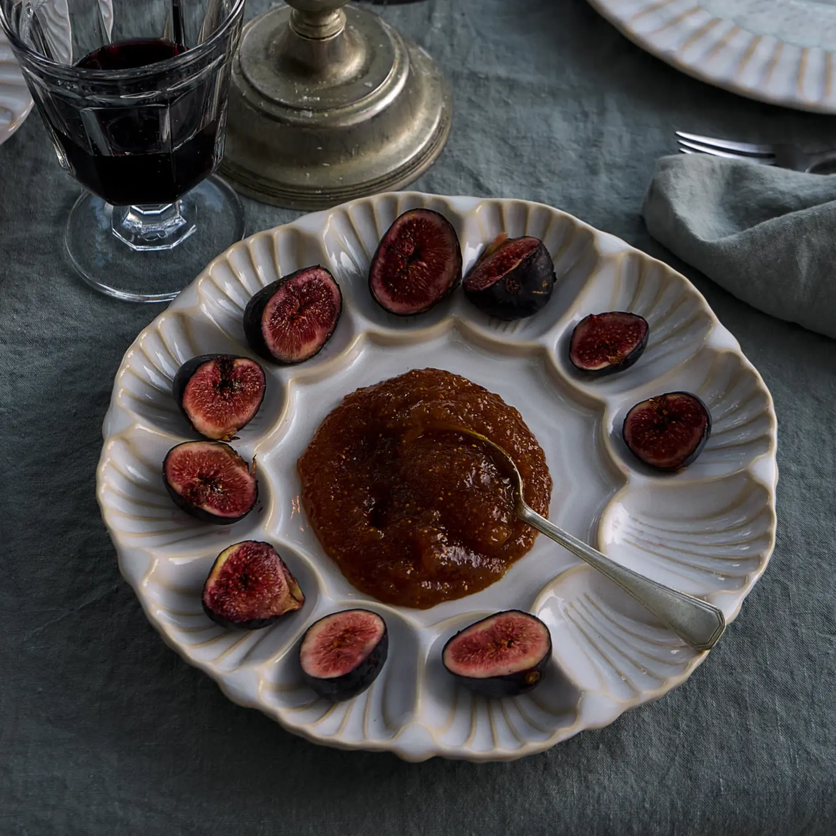 Casafina Cristal White Aperitif Dish