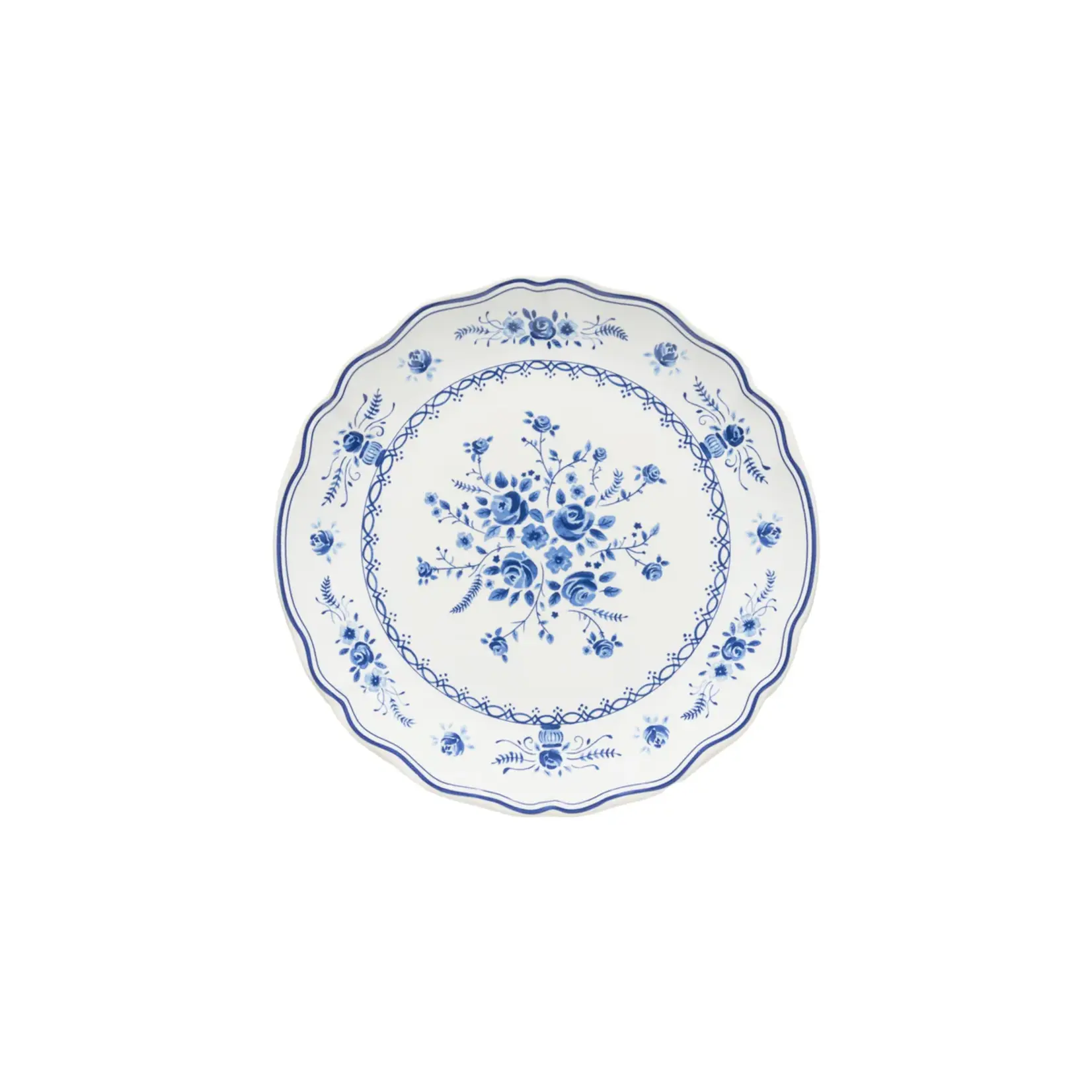 Casafina Vila Salad Plate White/Blue