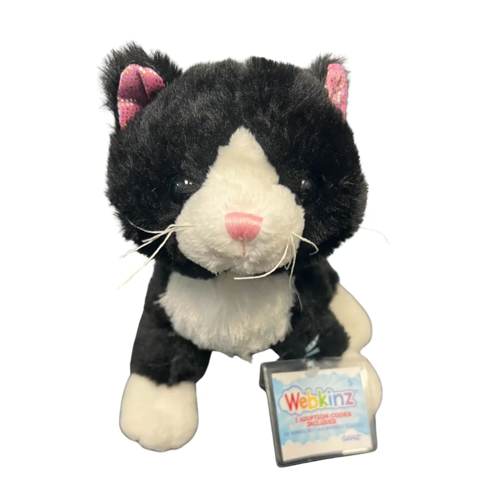 Webkinz Webkinz Plush Black and White Cat