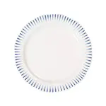 Juliska Sitio Stripe Delft Blue Dessert/Salad Plate