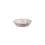 Le Creuset Heritage Fluted Pie Dish 9 in Chiffon Pink