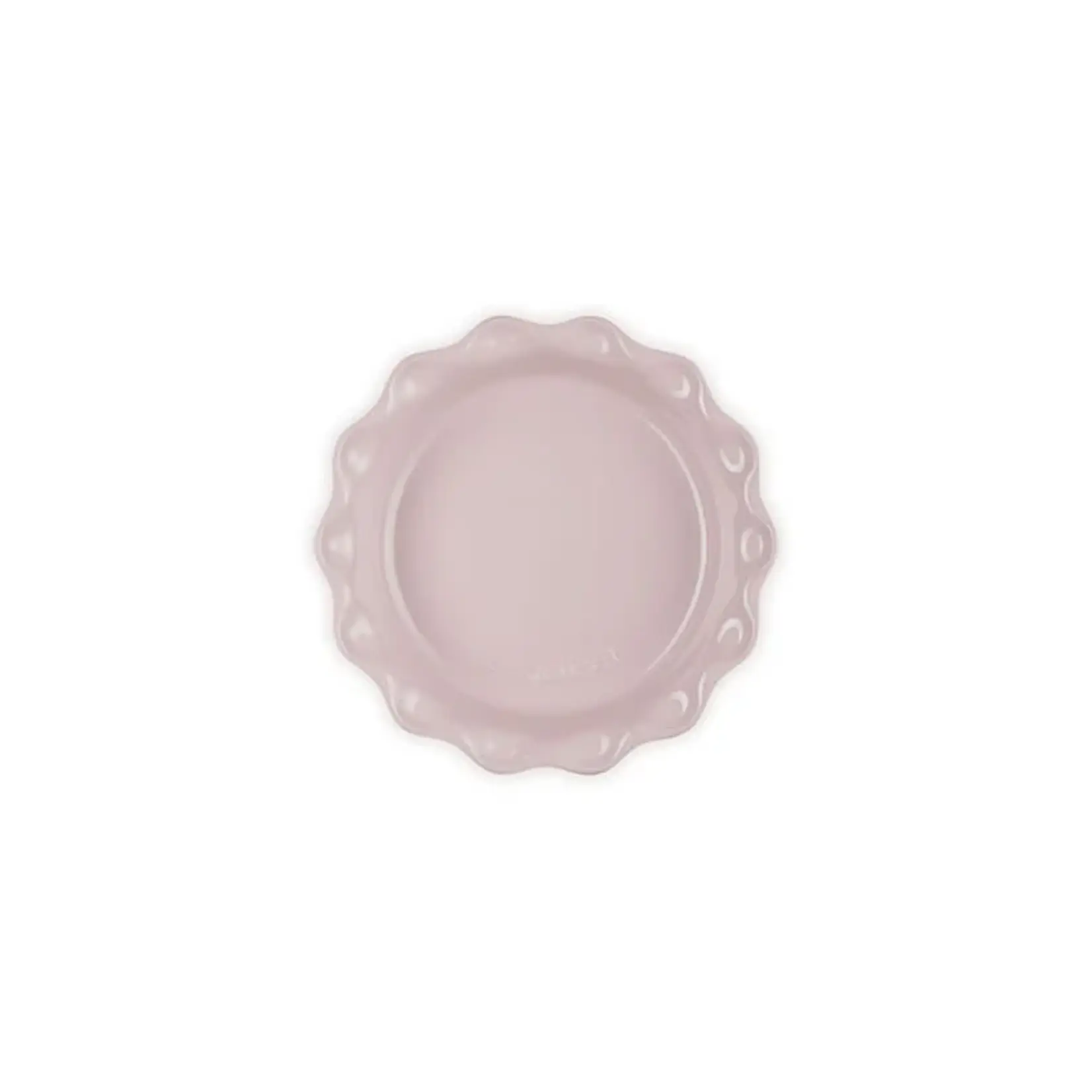 Le Creuset Heritage Fluted Pie Dish 9 in Chiffon Pink