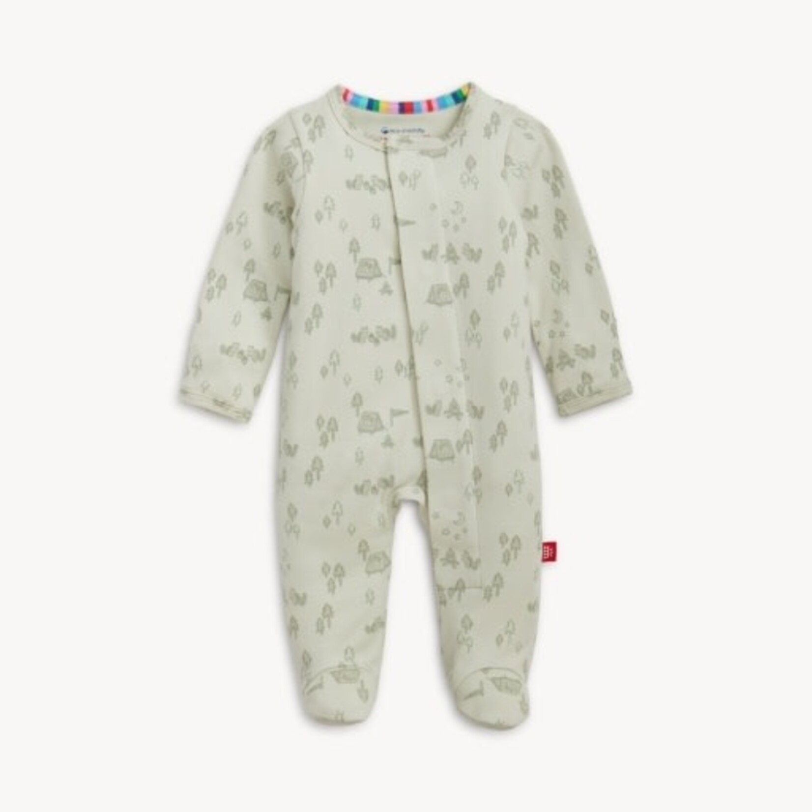 Magnetic  Me BASE CAMP BUDDIES ORG COT MAGNETIC FOOTIE