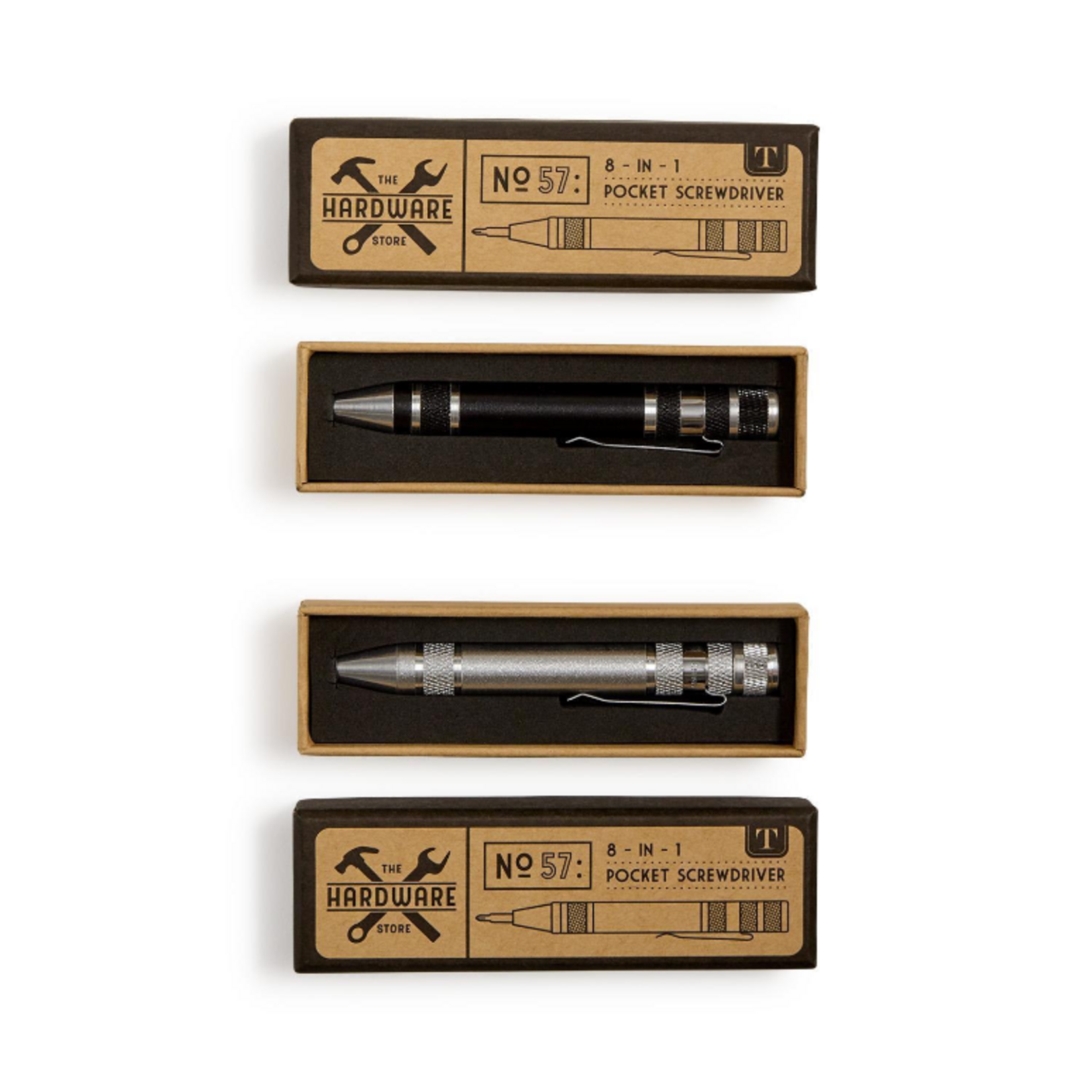 Two's Company Fix Bit 8-1 Pocket Screwdriver Multi Tool in Gift Box