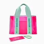 Oh My Mahjong Pink Mahjong Beach Bag