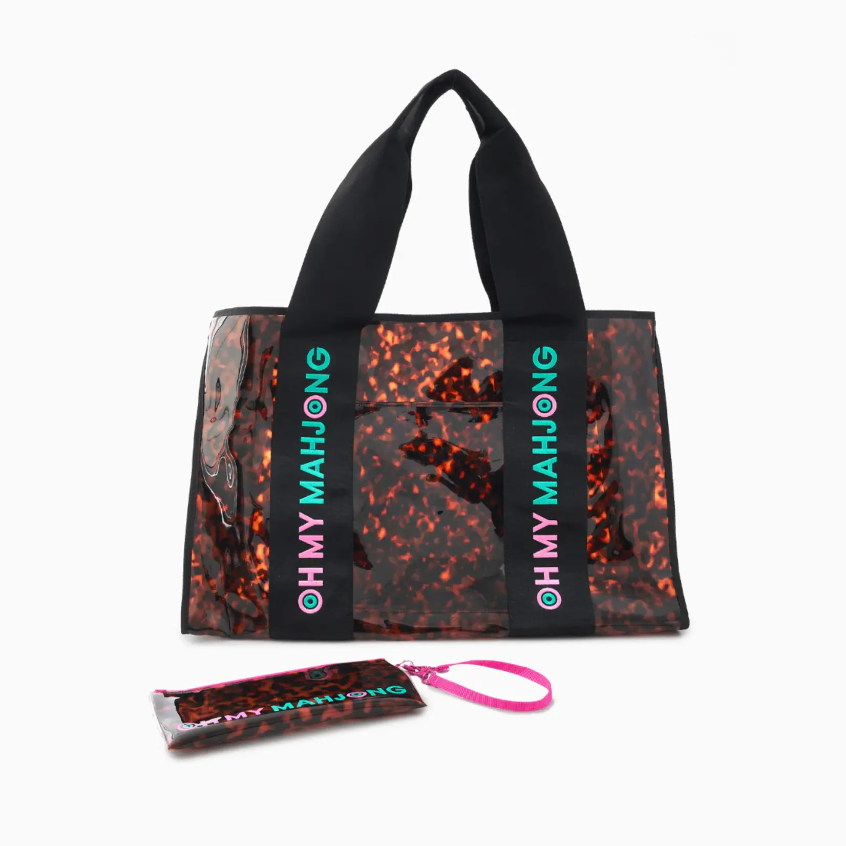 Oh My Mahjong Tortoise Mahjong Beach Bag