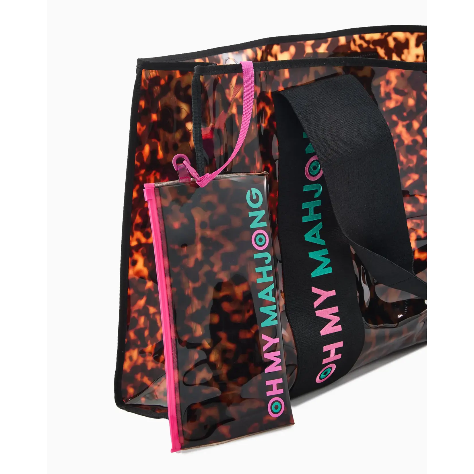 Oh My Mahjong Tortoise Mahjong Beach Bag