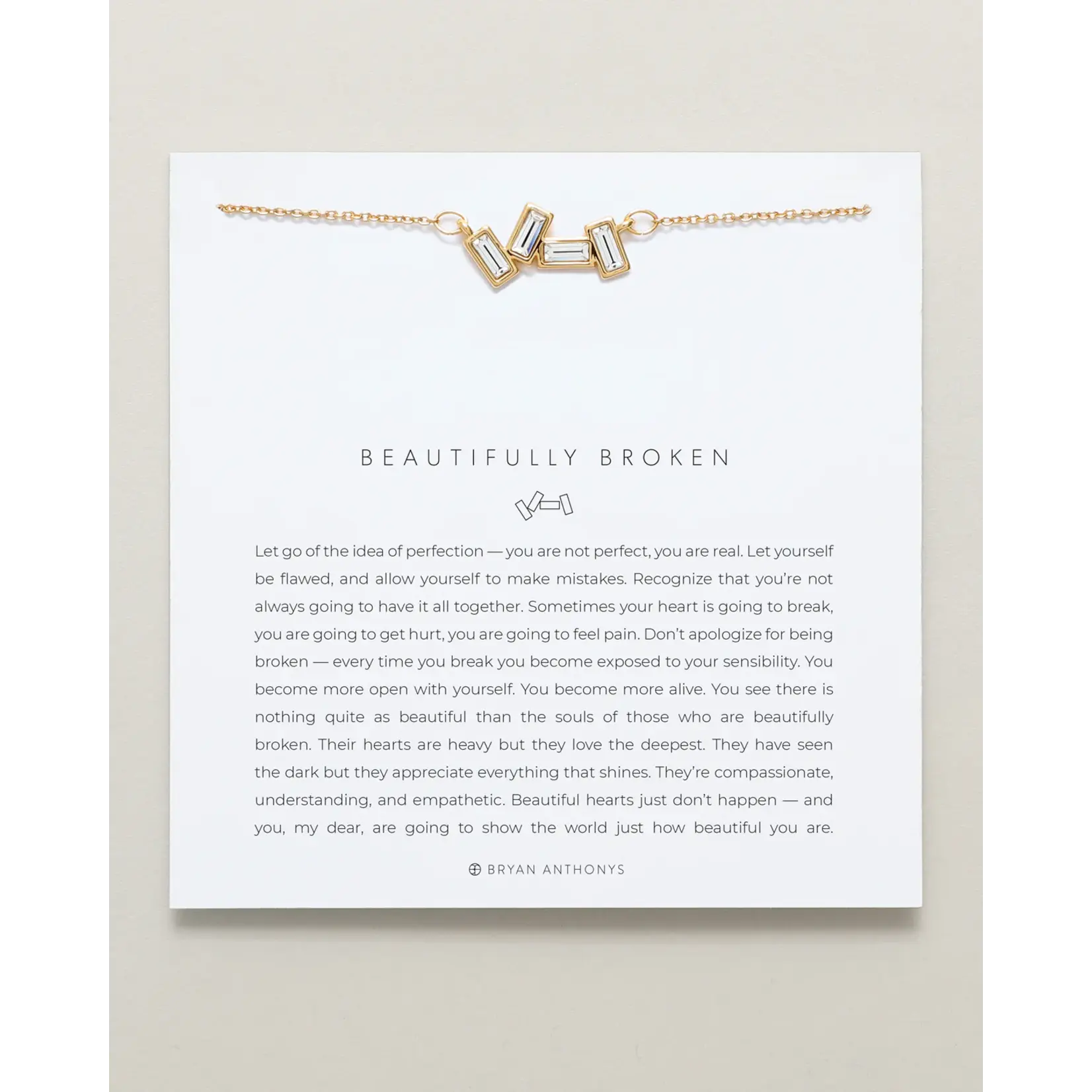 Bryan Anthonys Beautifully Broken Necklace 14k Gold