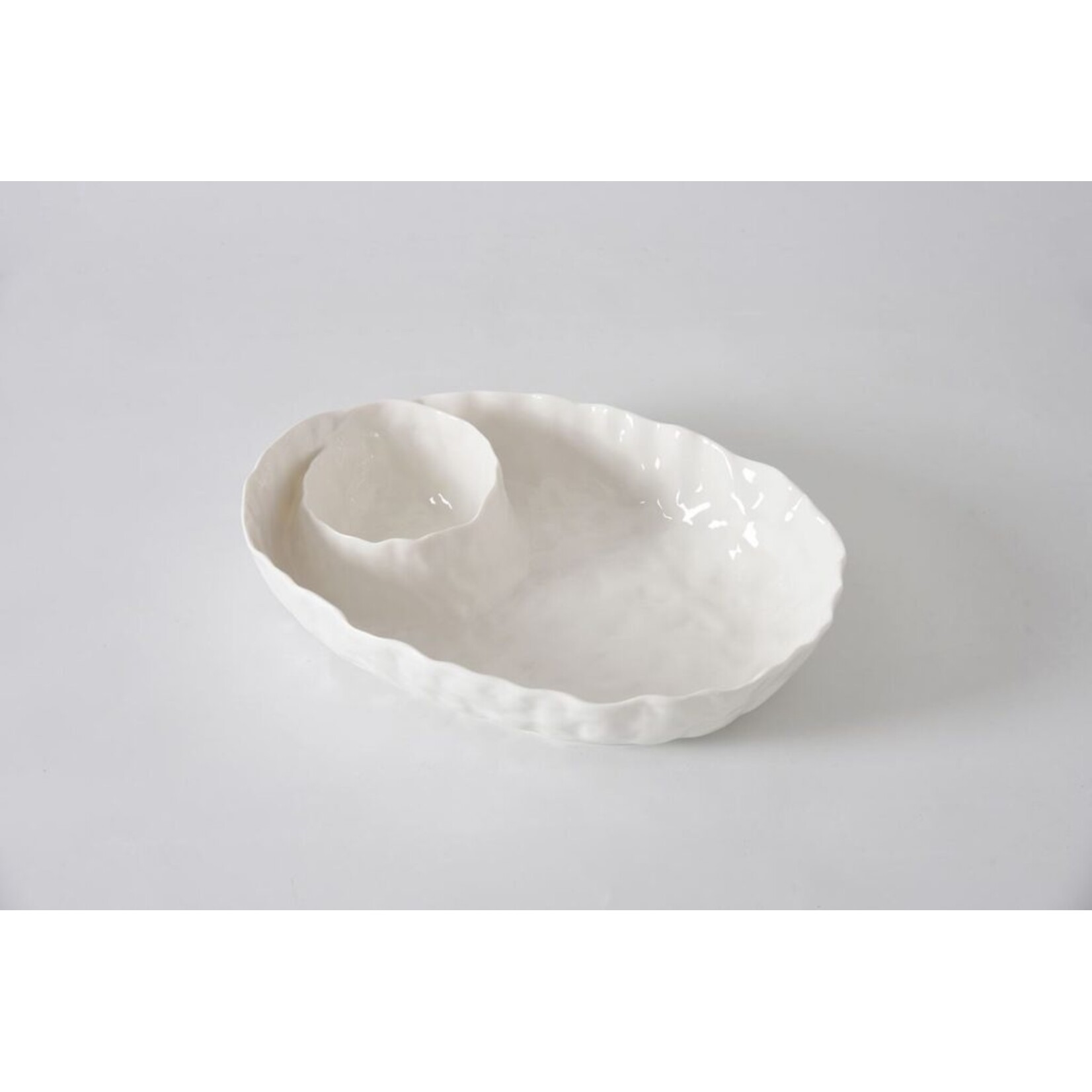 Pampa Bay Willow Oval Chip & Dip