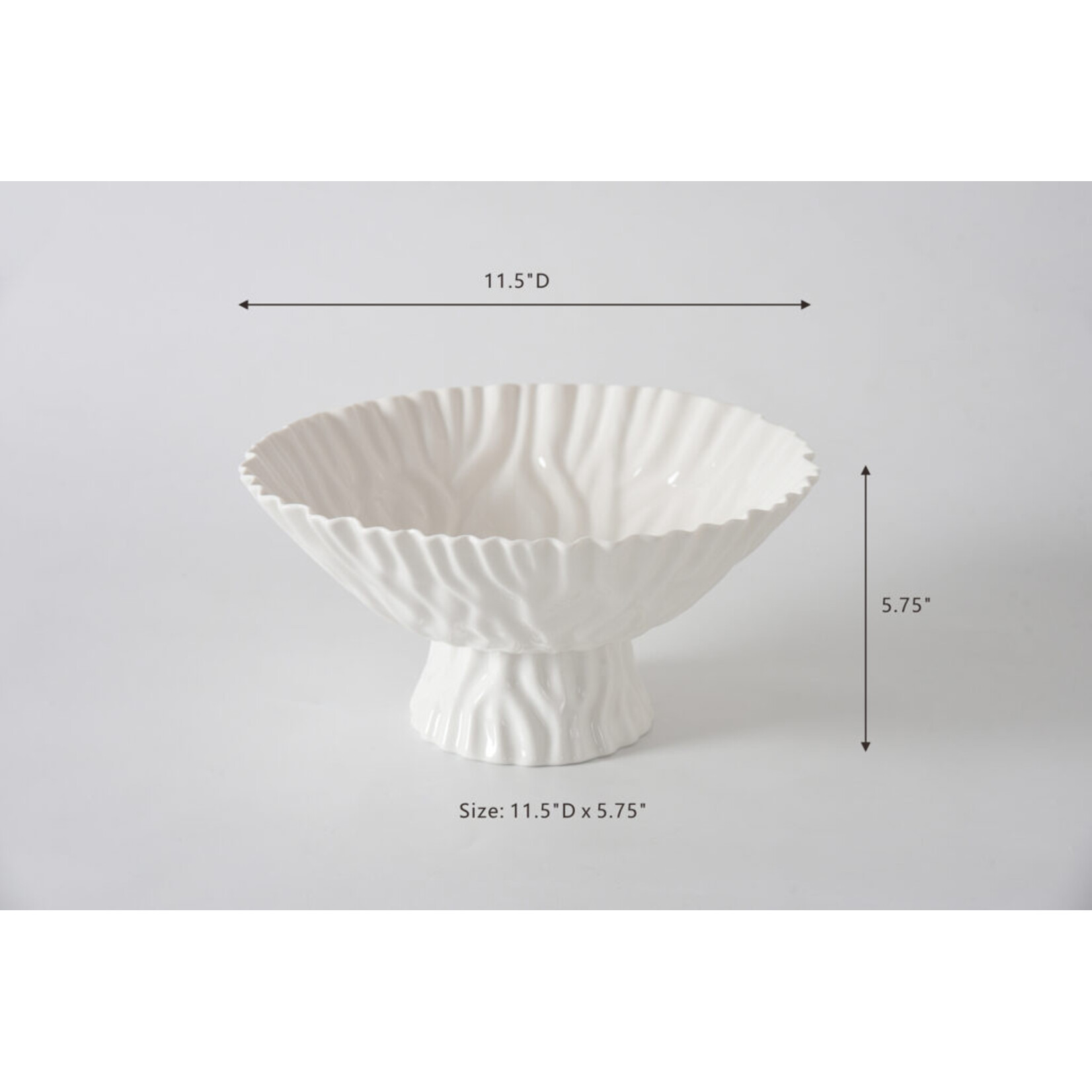 Pampa Bay Mascali Large Footed Bowl