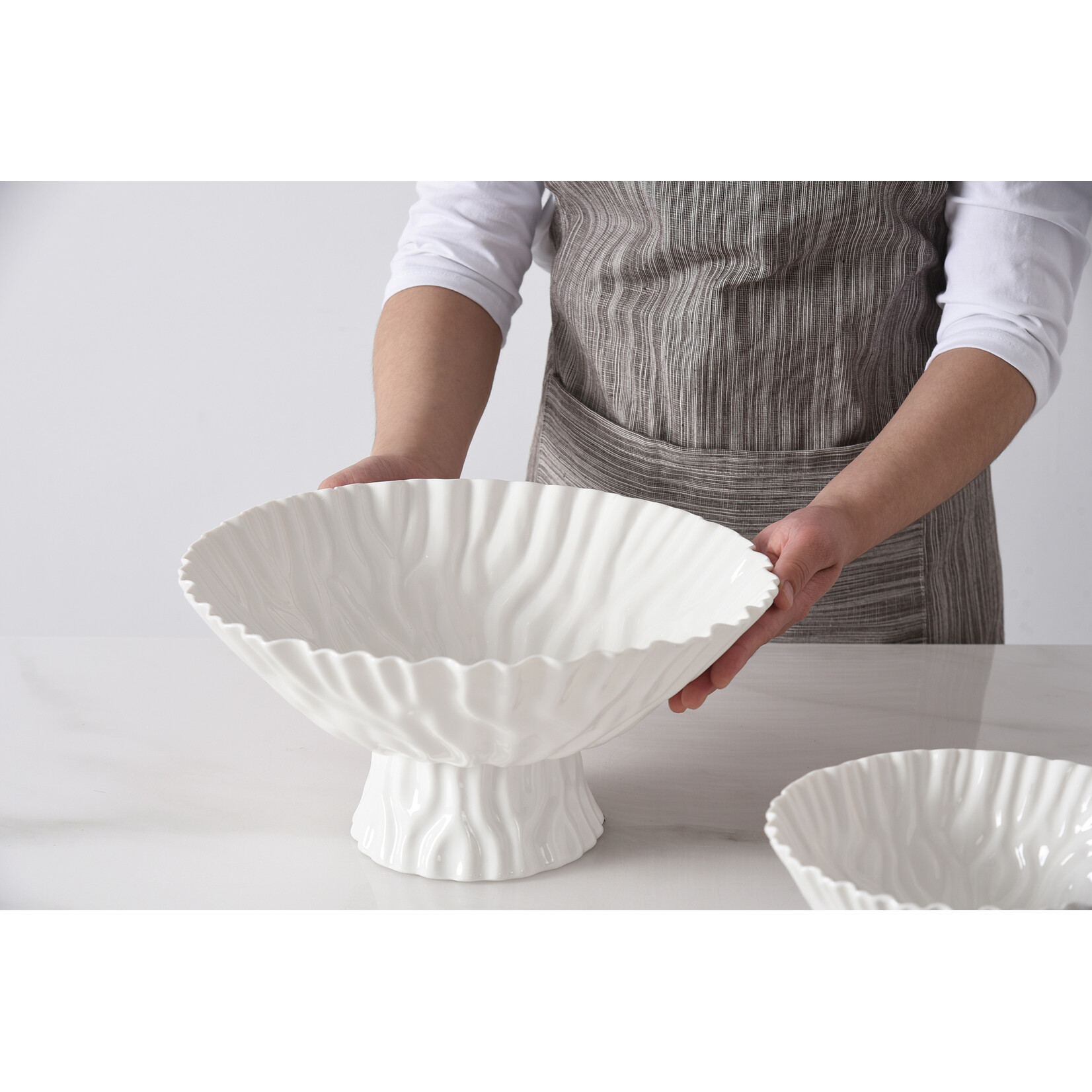 Pampa Bay Mascali Large Footed Bowl