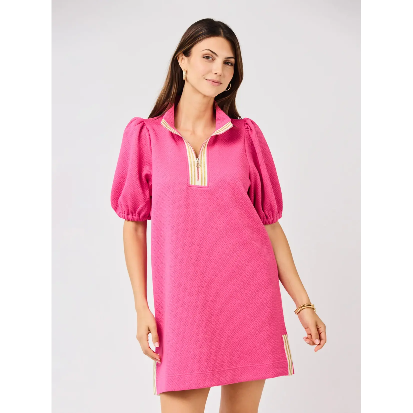 Mary Square Andie Dress Pink