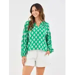Mary Square Scarlette Top Early Riser Green