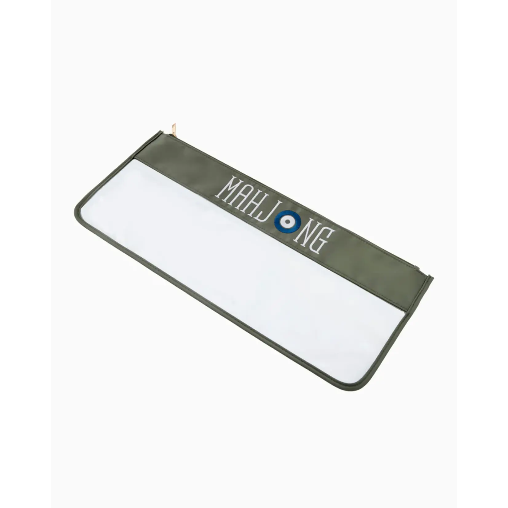 Oh My Mahjong Forest Green Mahjong Bag