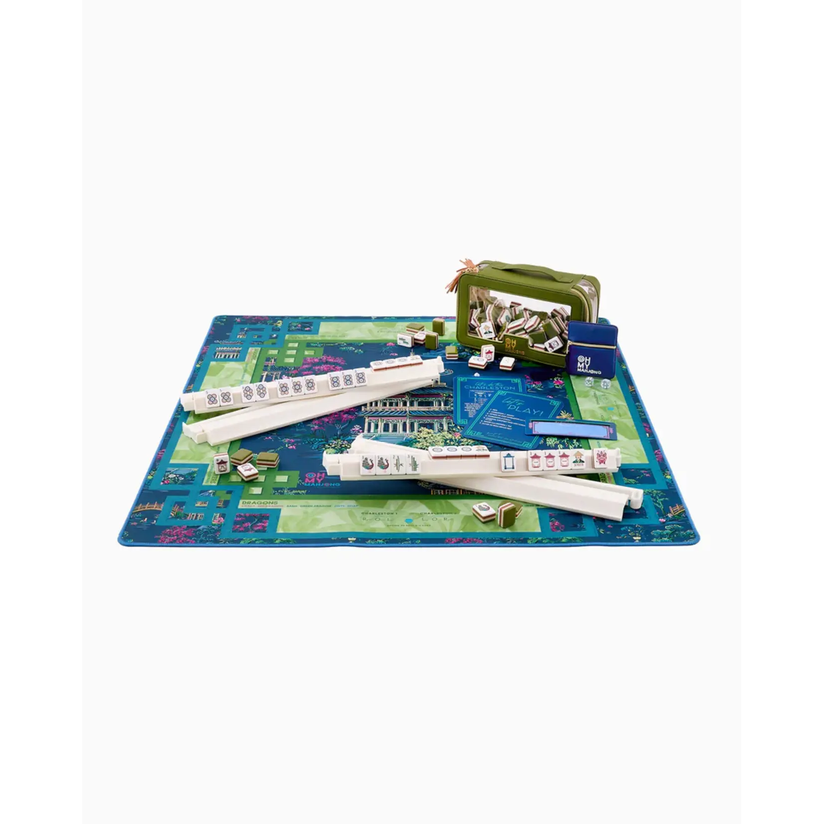 Oh My Mahjong Elysium Mahjong Mat in Tube