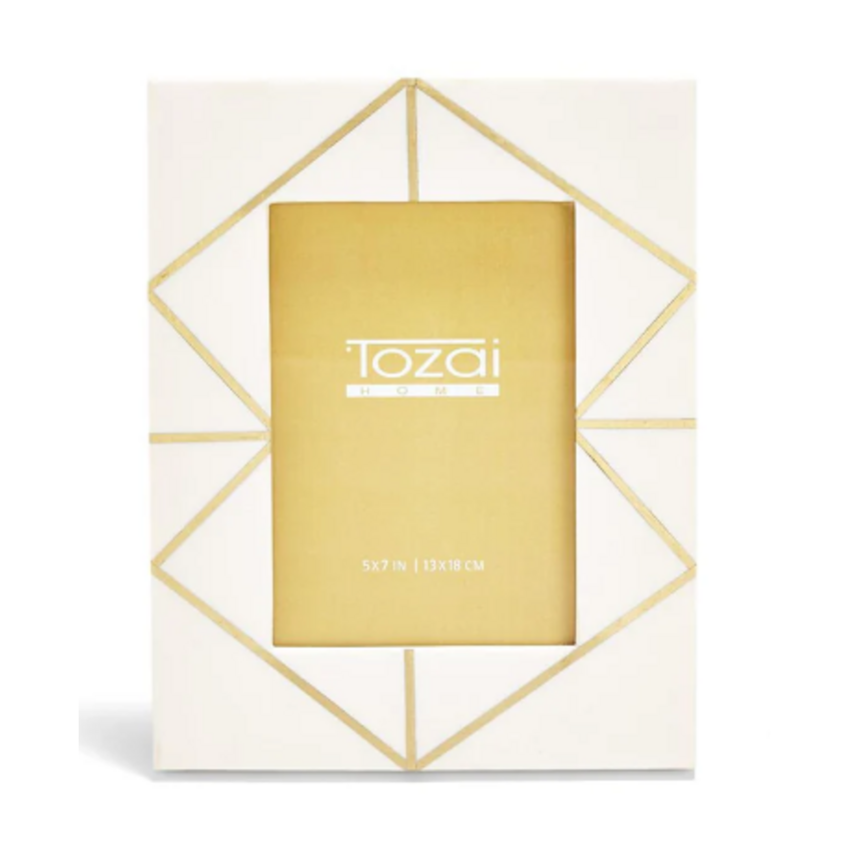 Two's Company Brass Angles Inlay Frames 5 x 7