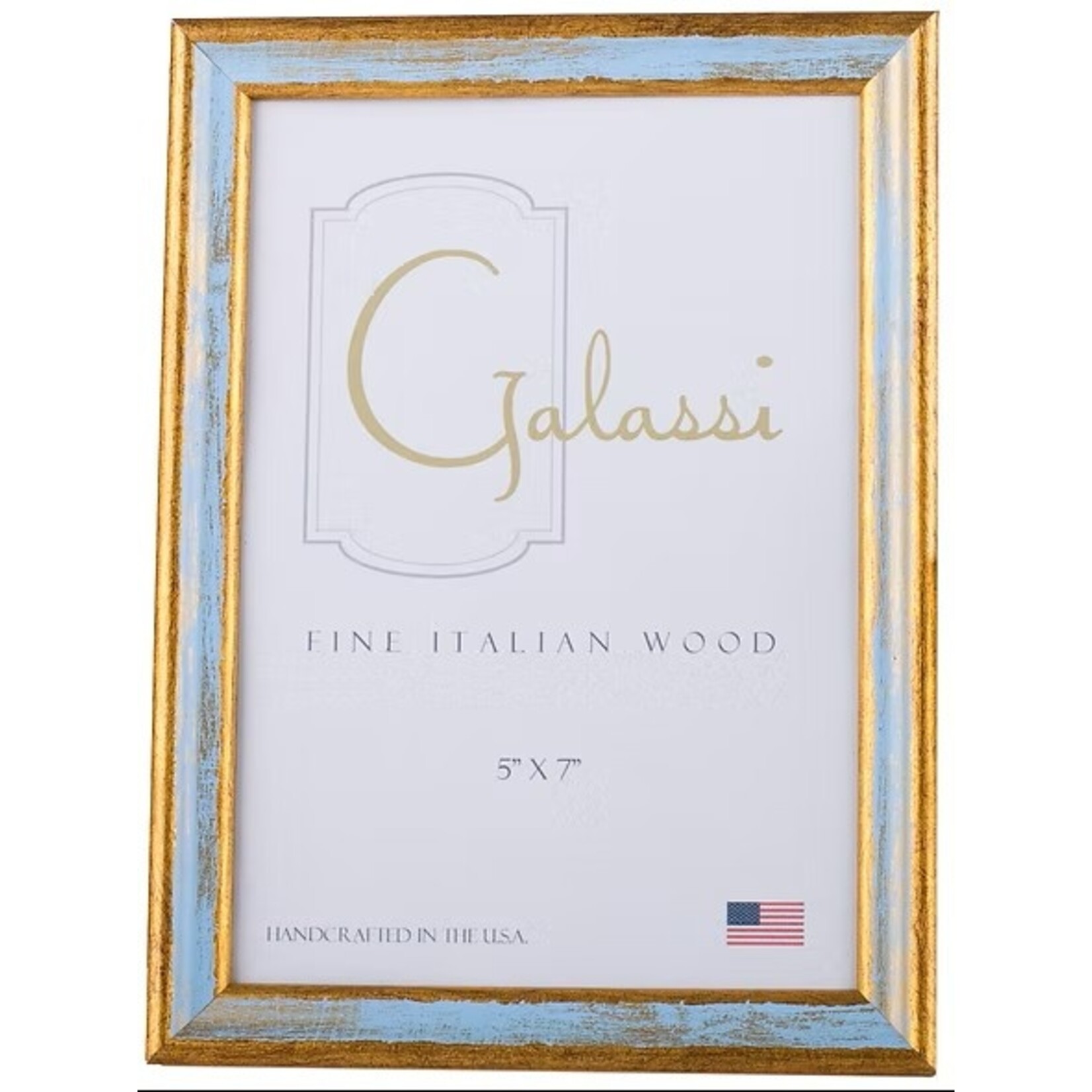 Blue/Gold Frame, 5x7