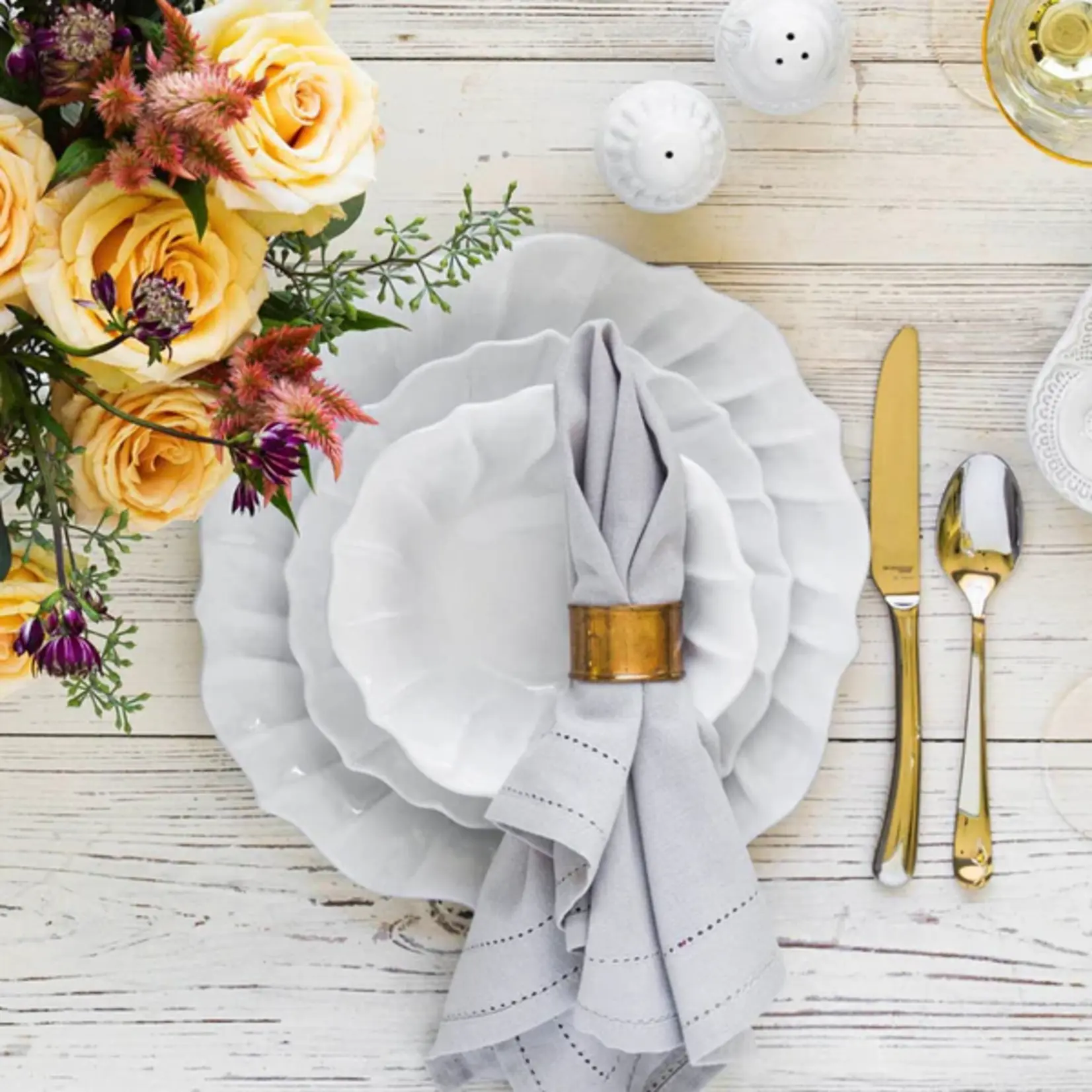 Vietri Incanto Ruffle Salad Plate