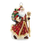 Christopher Radko Starlight Keepsake Santa