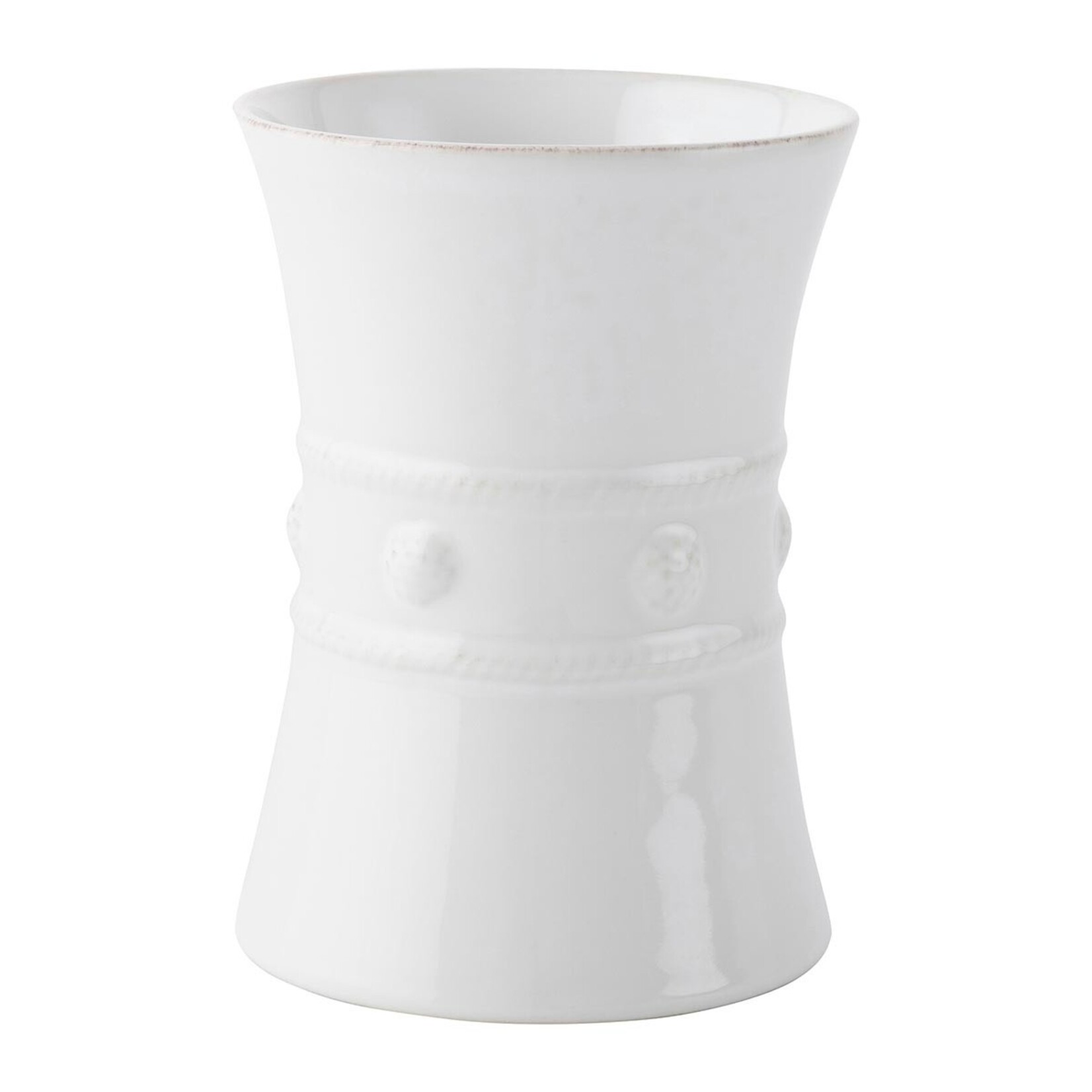 Juliska Berry & Thread Utensil Crock/Wine Cooler, Whitewash