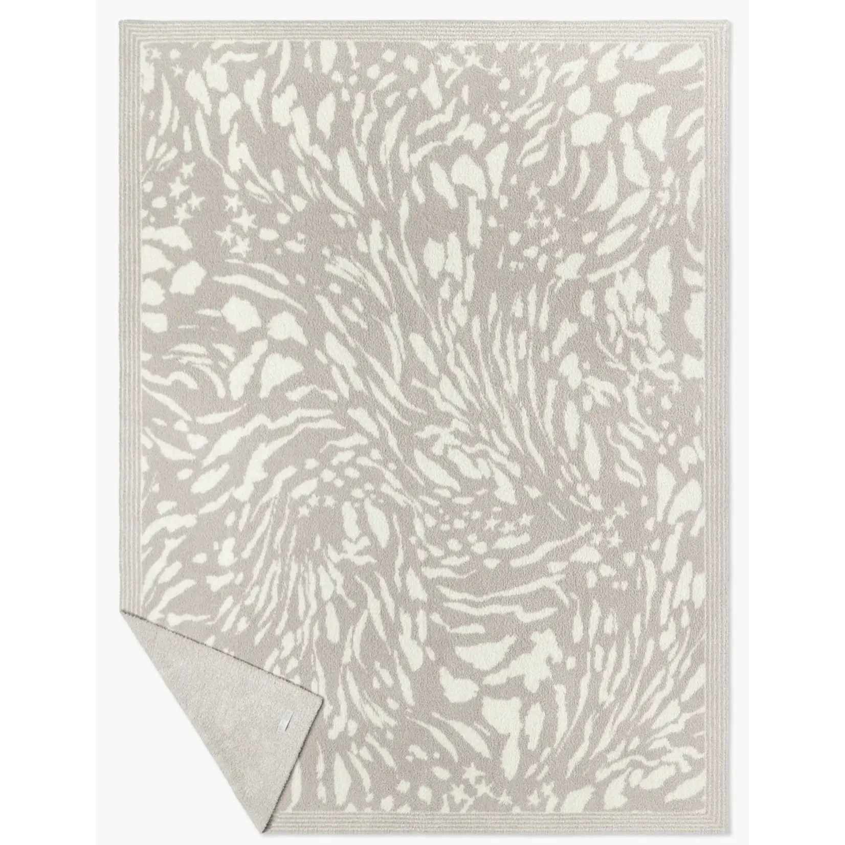 Barefoot Dreams CC Star Animal Throw Cream Sandstone