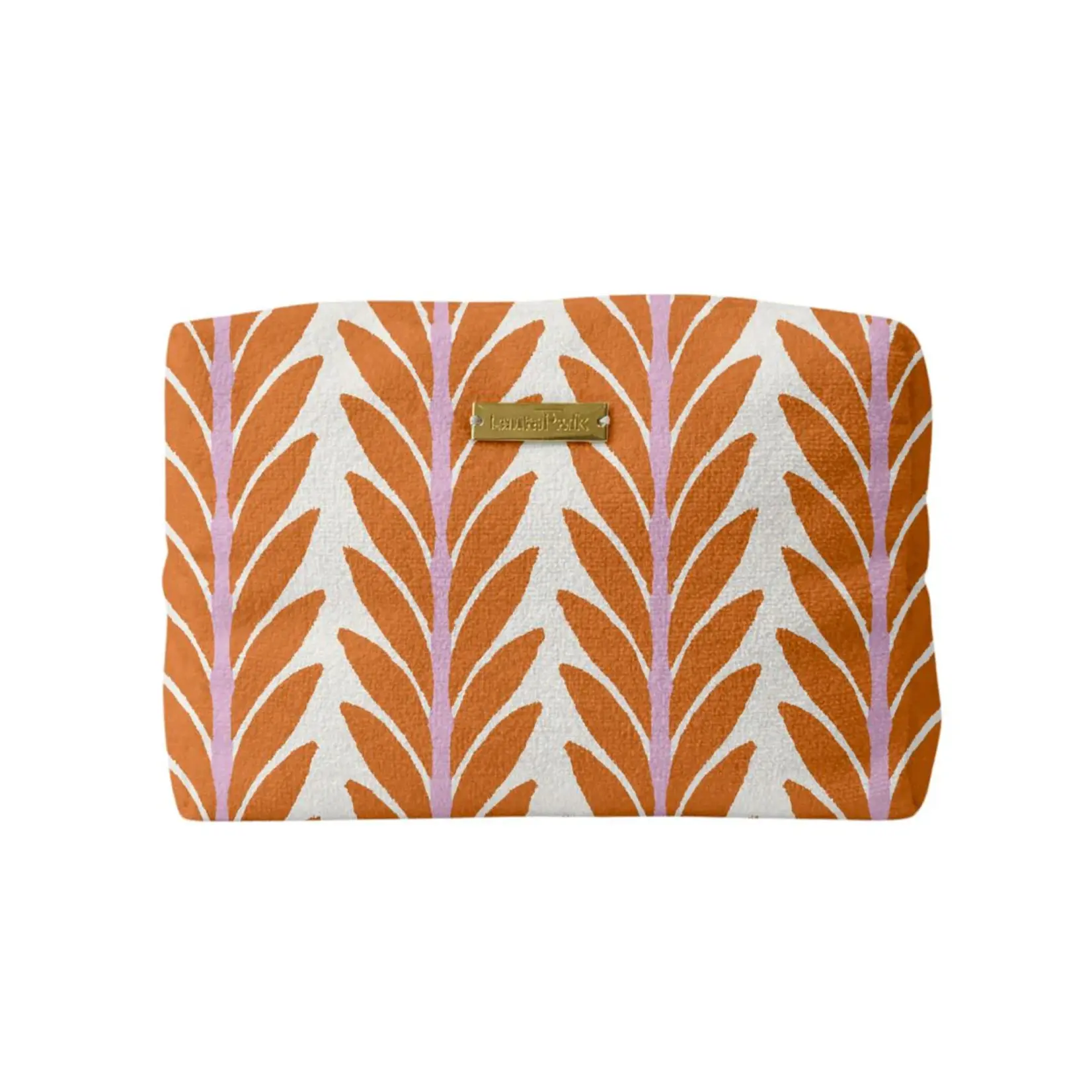 Laura Park Terry Beach Pouch Frond Orange