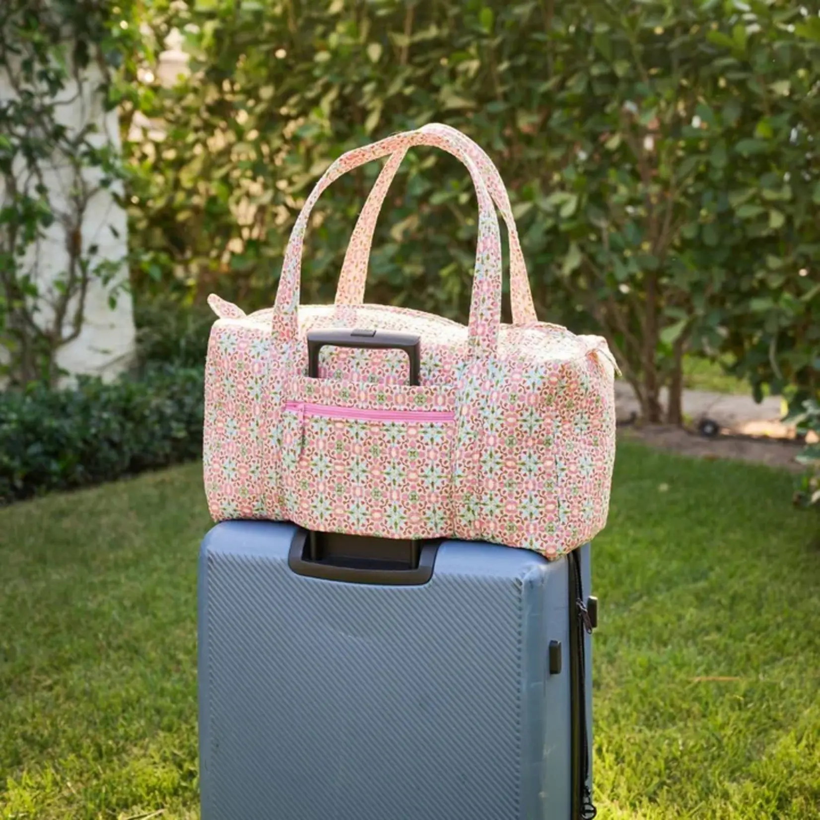 Laura Park Quilted Duffle Bag Gasparilla