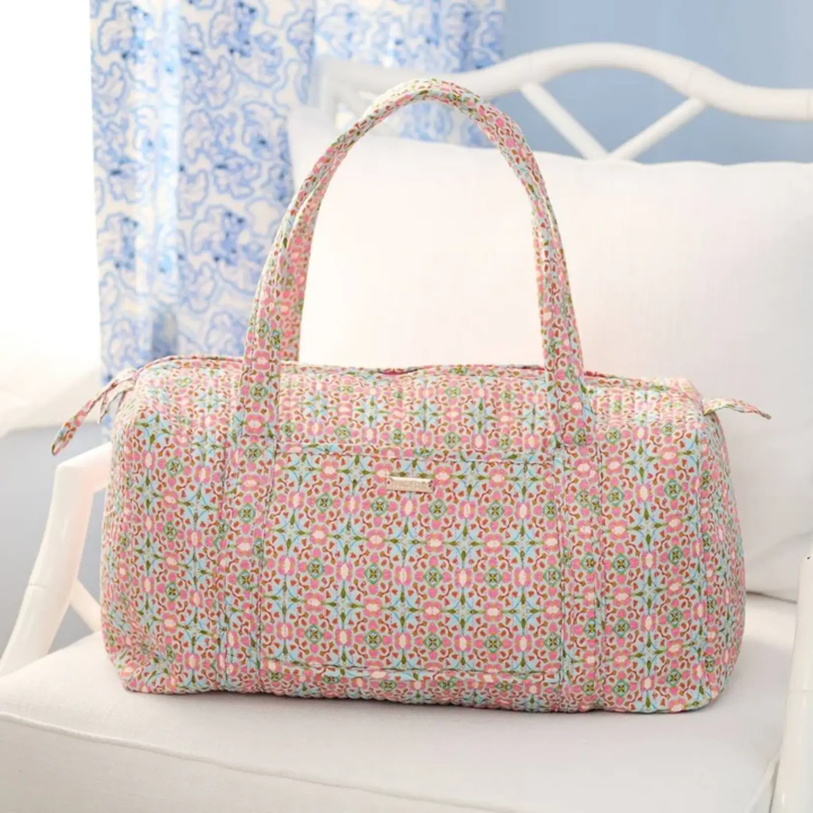 Laura Park Quilted Duffle Bag Gasparilla