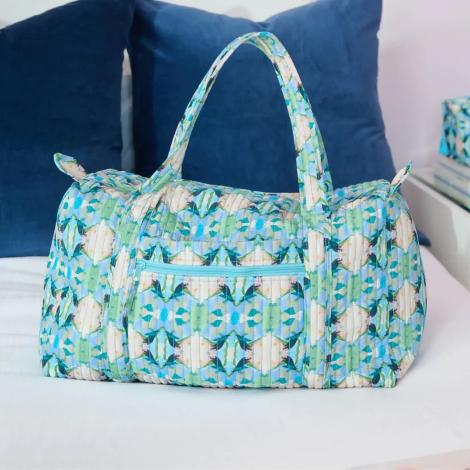 Laura Park Quilted Duffle Bag Island House