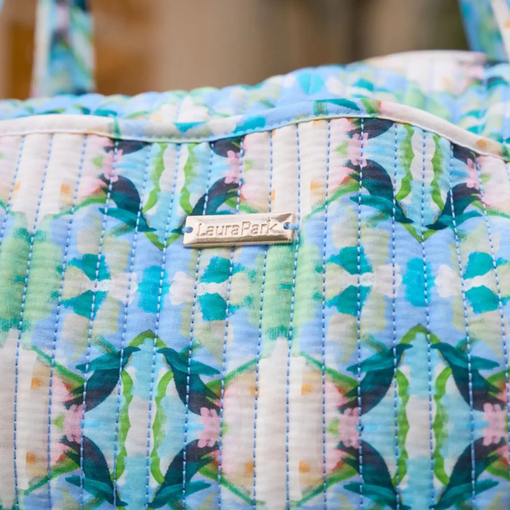 Laura Park Quilted Duffle Bag Island House