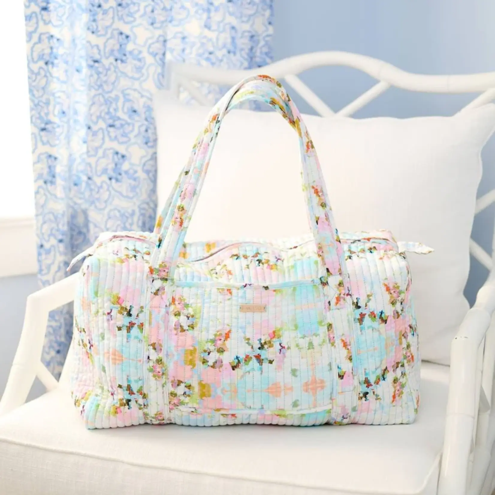 Laura Park Quilted Duffle Bag Brooks Avenue