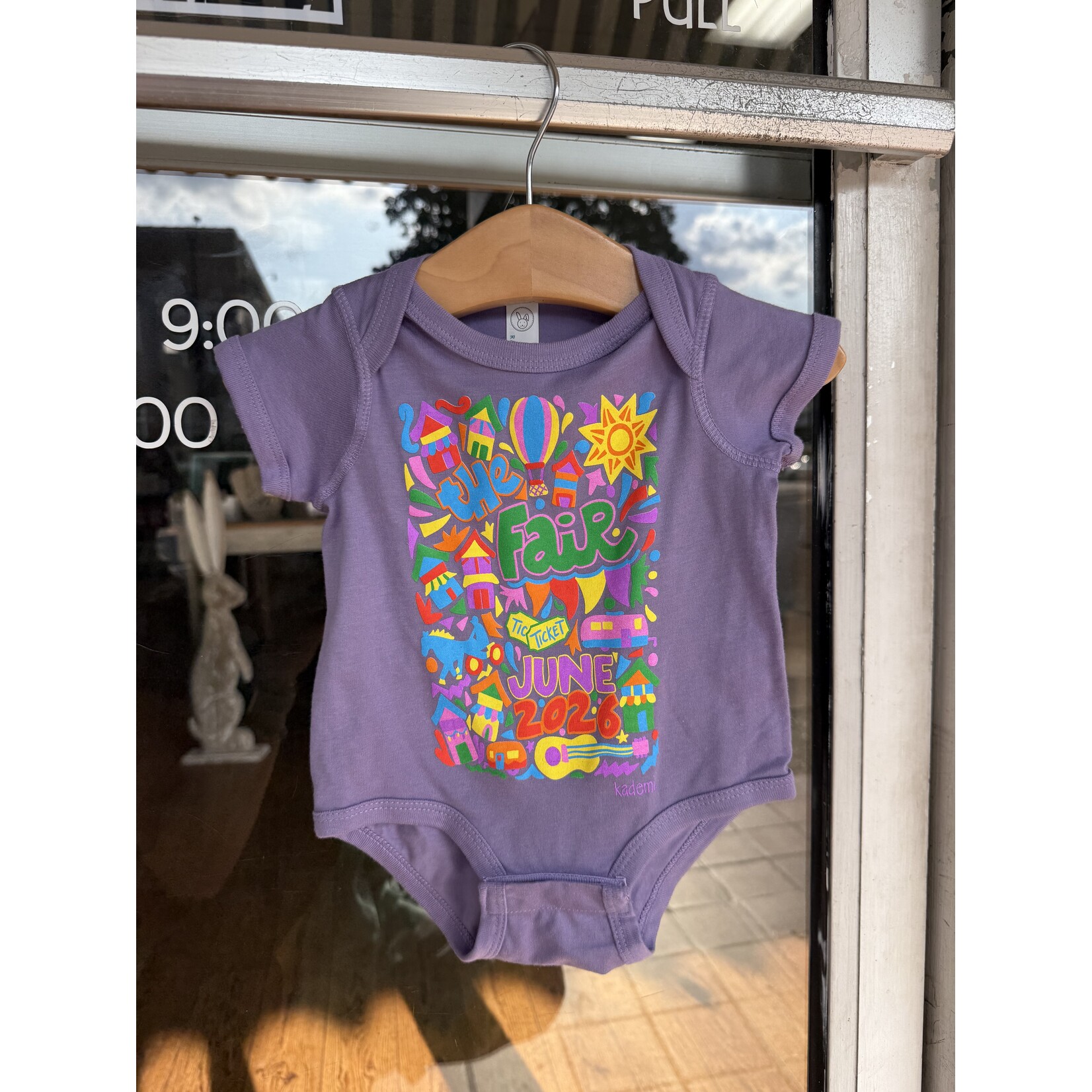 Kademi Fair 2026 Infant Bodysuit Lavender