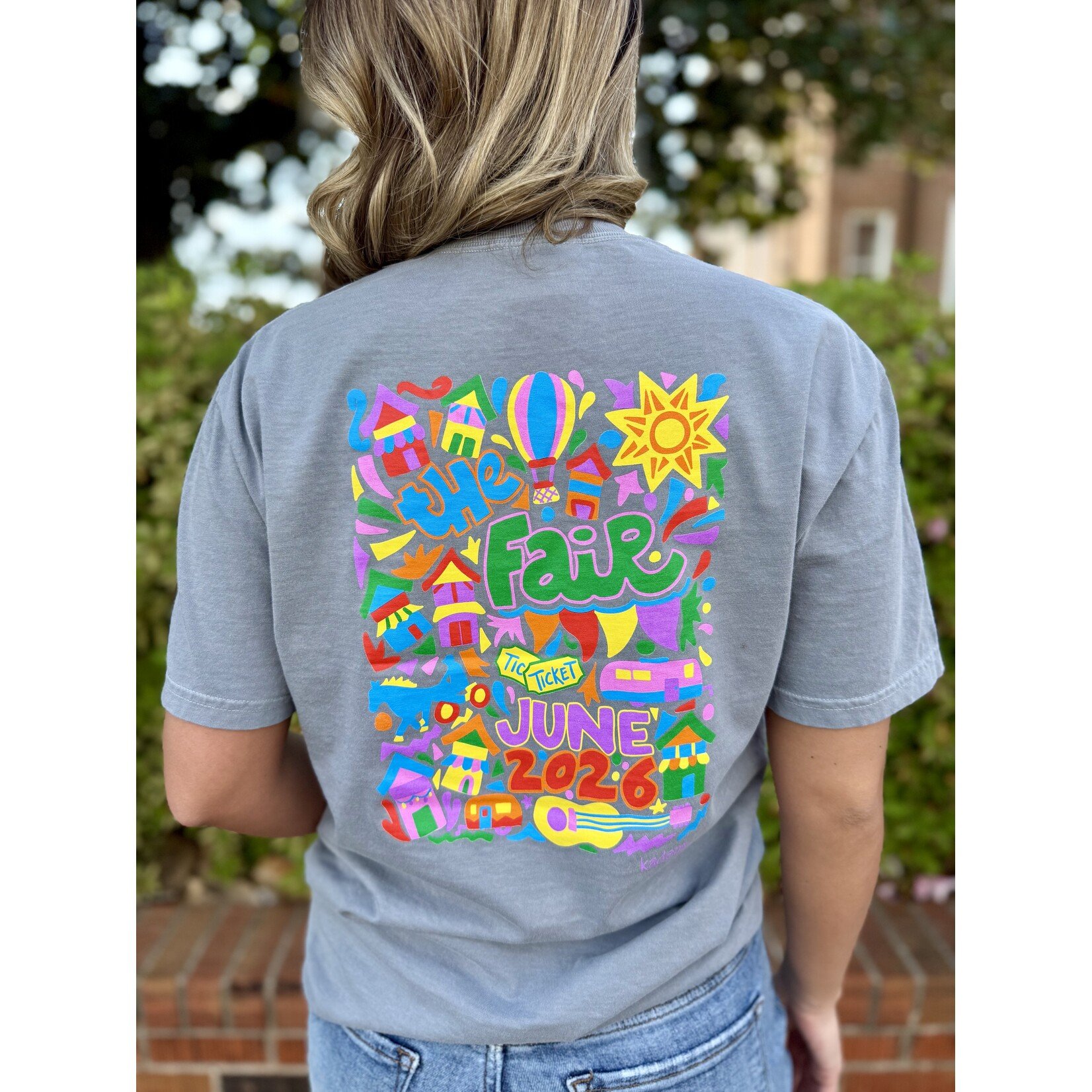 Kademi Fair 2026 Adult T-Shirt Granite