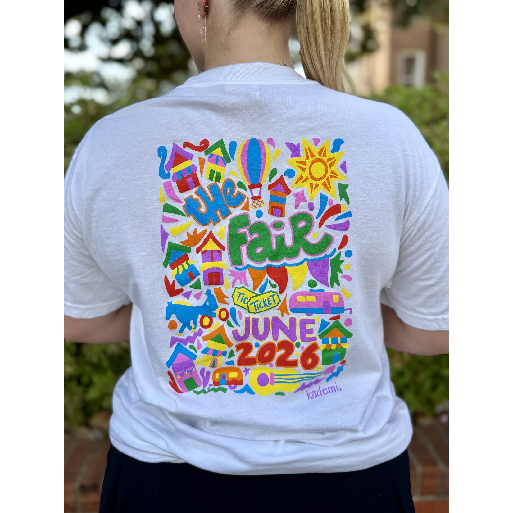 Kademi Fair 2026 Adult T-Shirt White