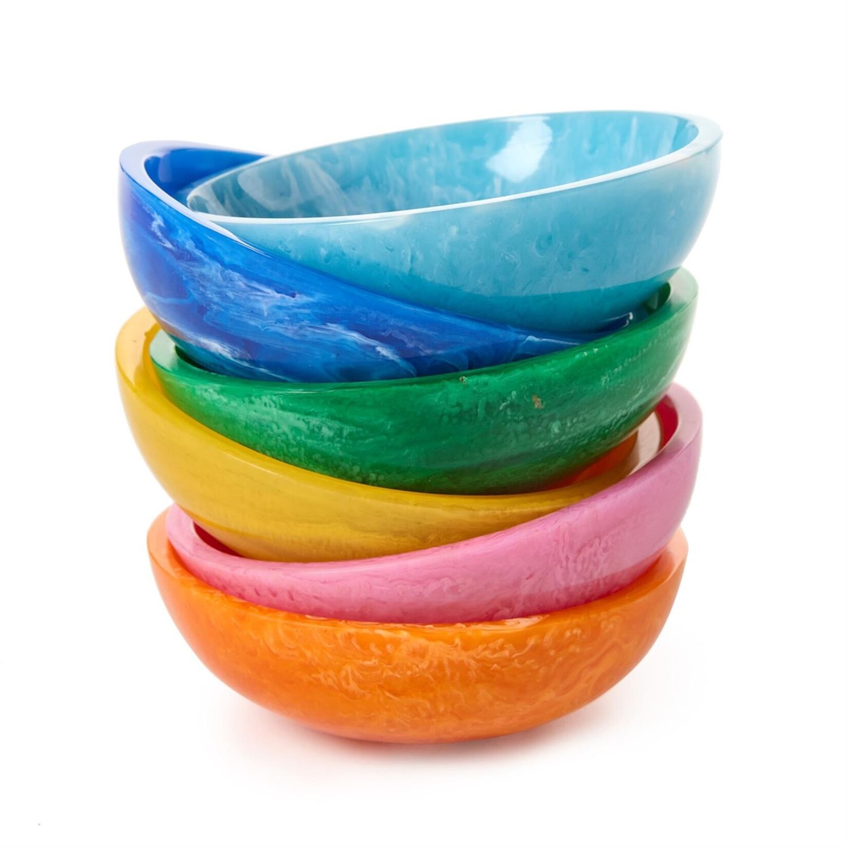 Two's Company Color Pop Round Tidbit Bowl