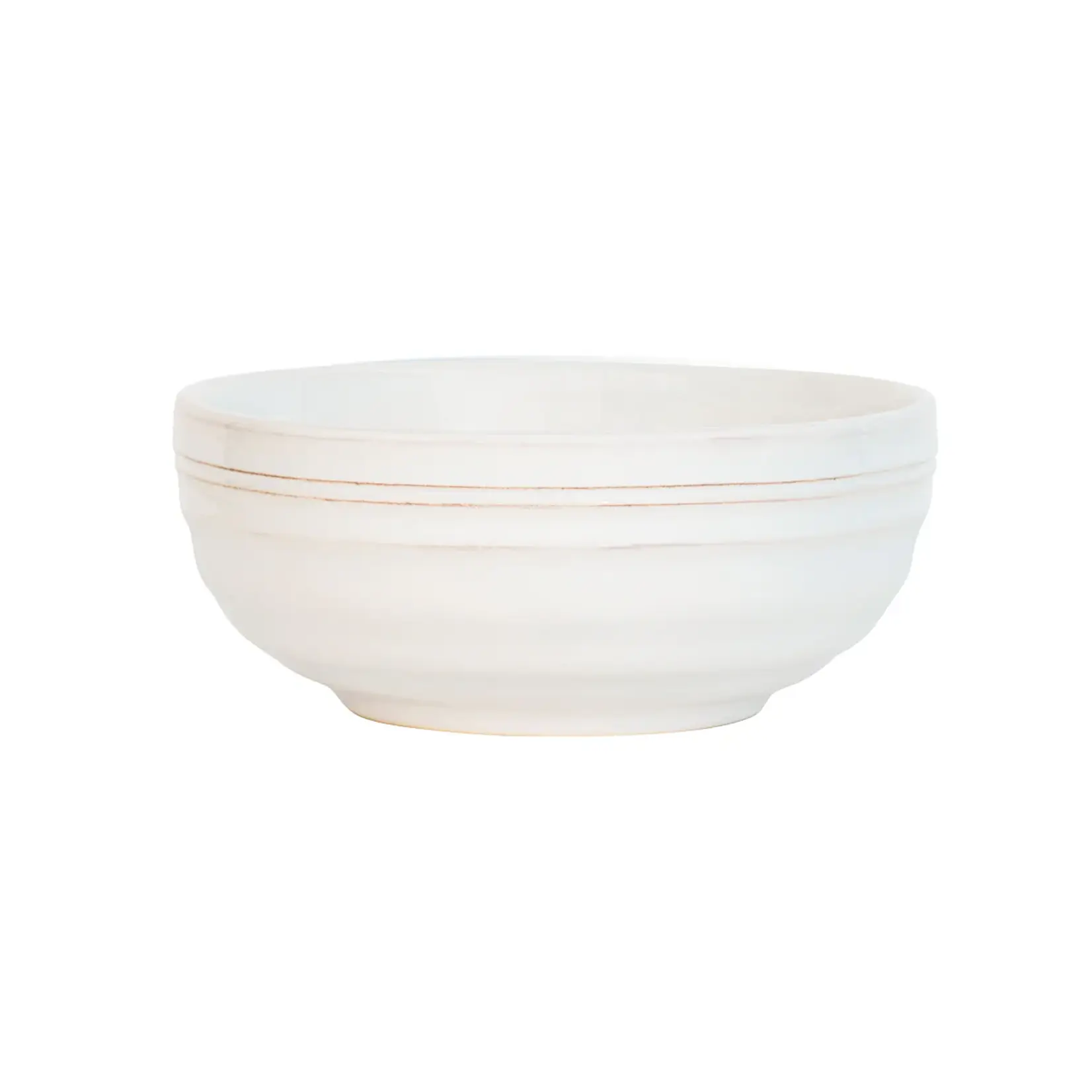 Juliska Bilbao Whitewash Cereal/Ice Cream Bowl