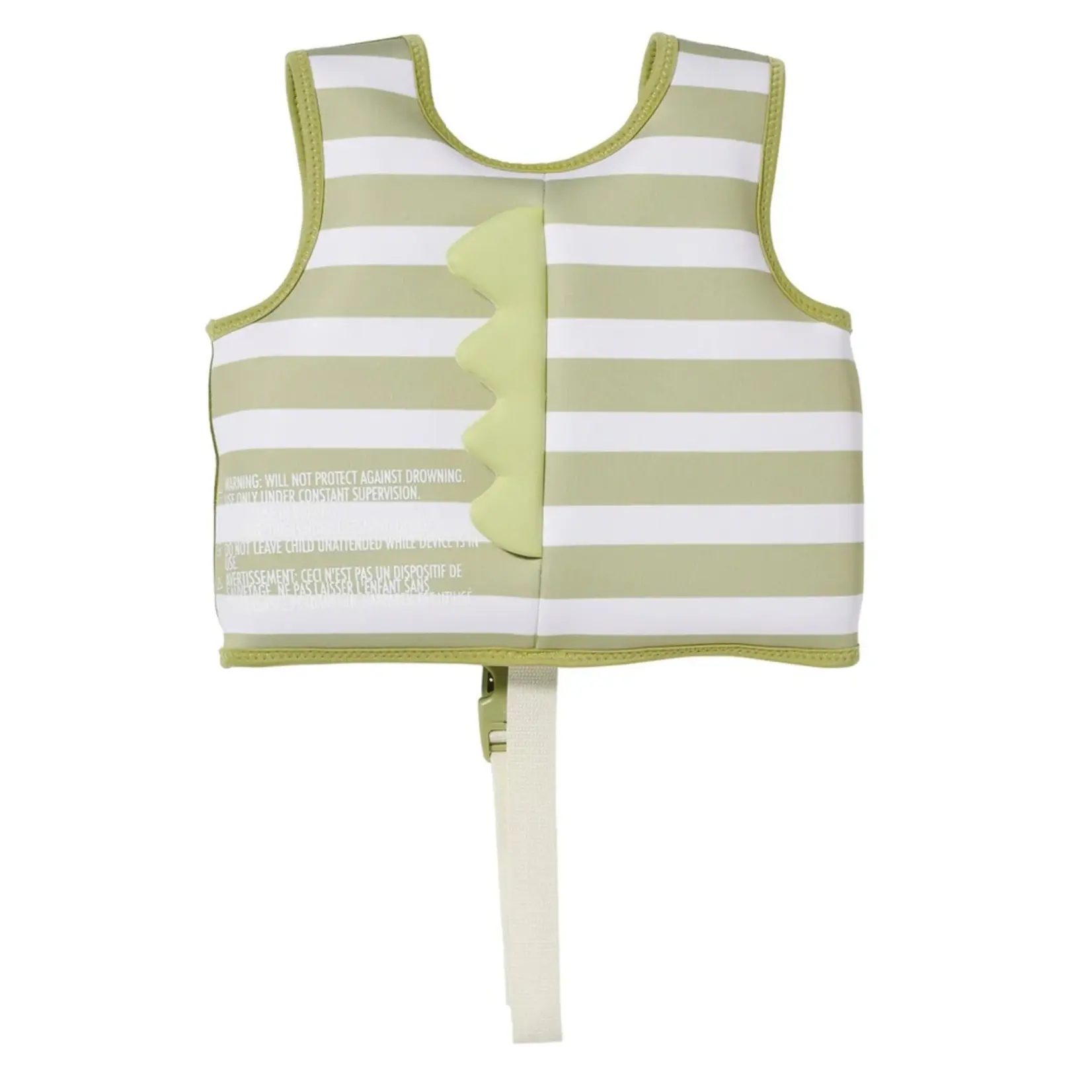 Sunnylife Kids Swim Vest Size 1-2 Into the Green Stripe