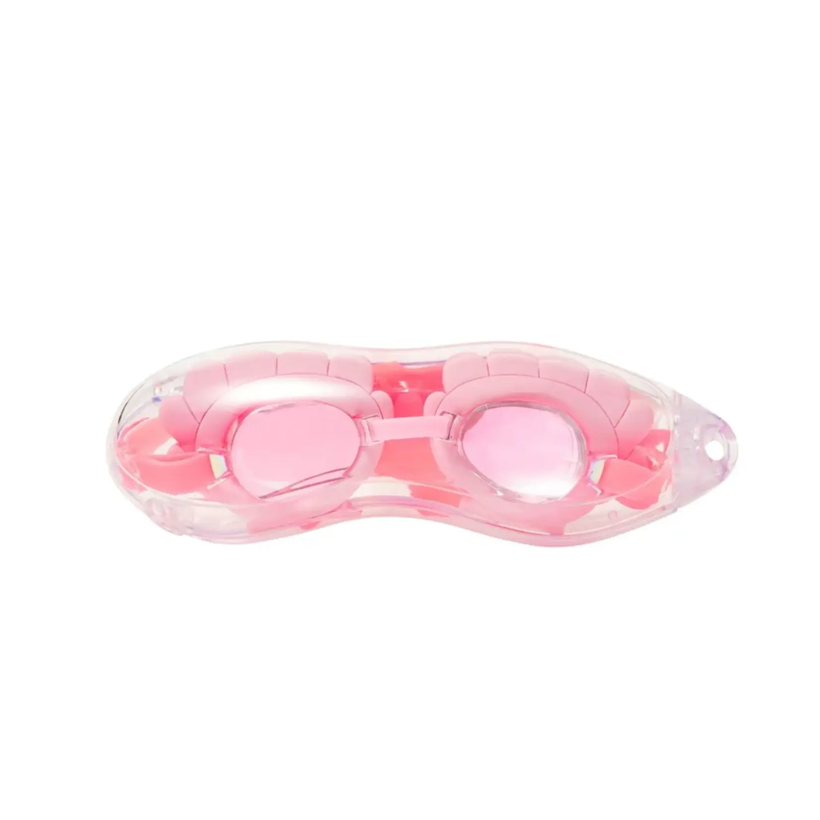 Sunnylife Melody Mermaid Swim Goggles Neon Strawberry