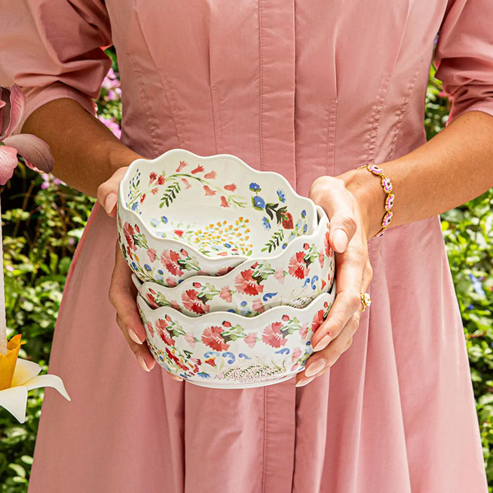 Juliska Sofia Cereal/Ice Cream Bowl - Multi