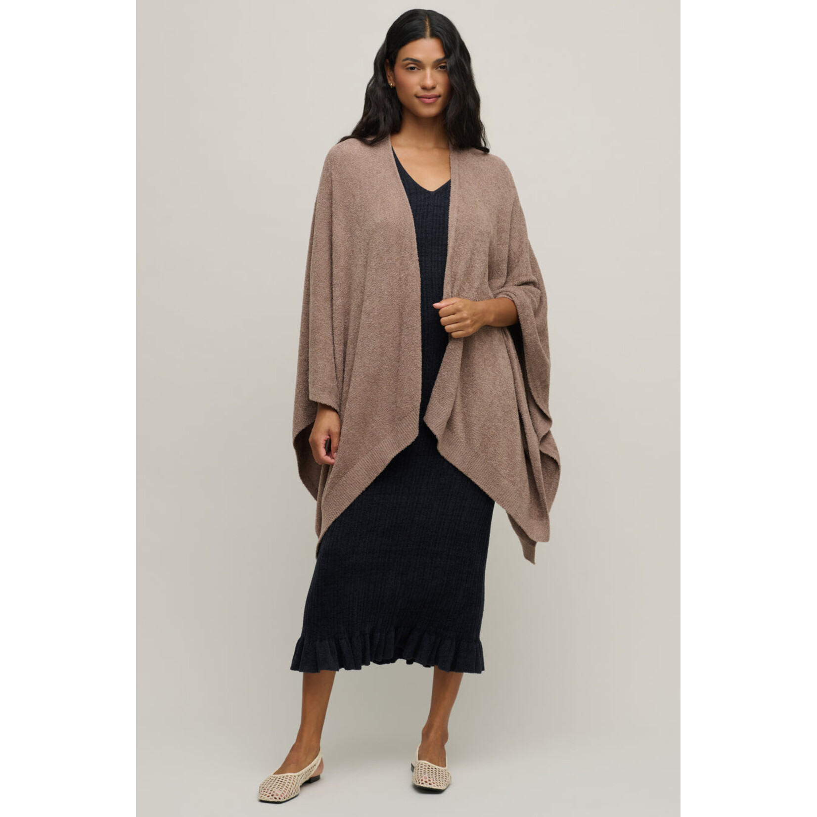 Barefoot Dreams CCL Weekend Wrap Sable OS