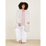 Barefoot Dreams CCL Heathered Travel Shawl Stone OS