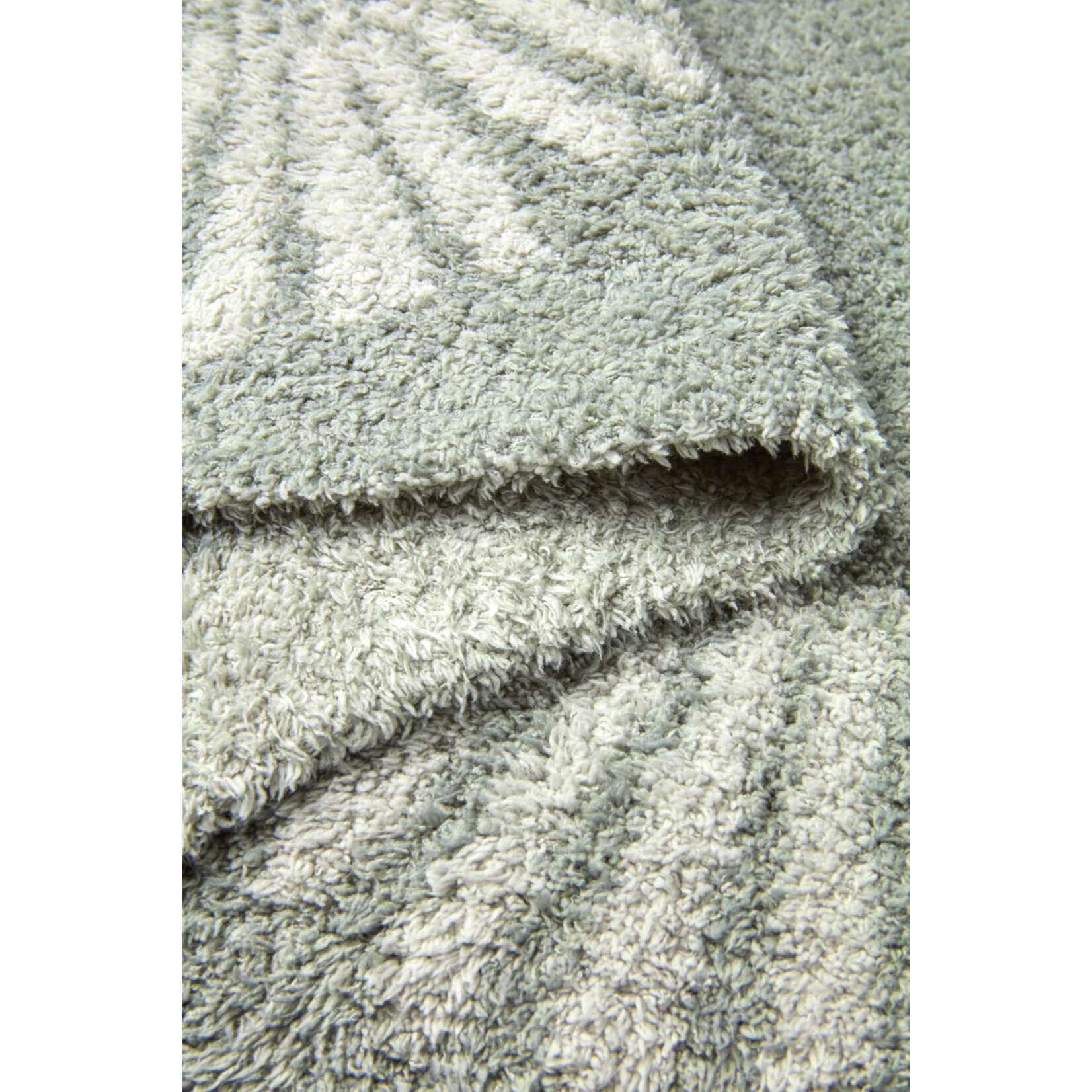 Barefoot Dreams CozyChic Spiral Seashell Throw 54x72 Faded Hazel Multi