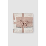 Barefoot Dreams CozyChic Cotton Playa Checkered Throw 54x72 Cream Multi