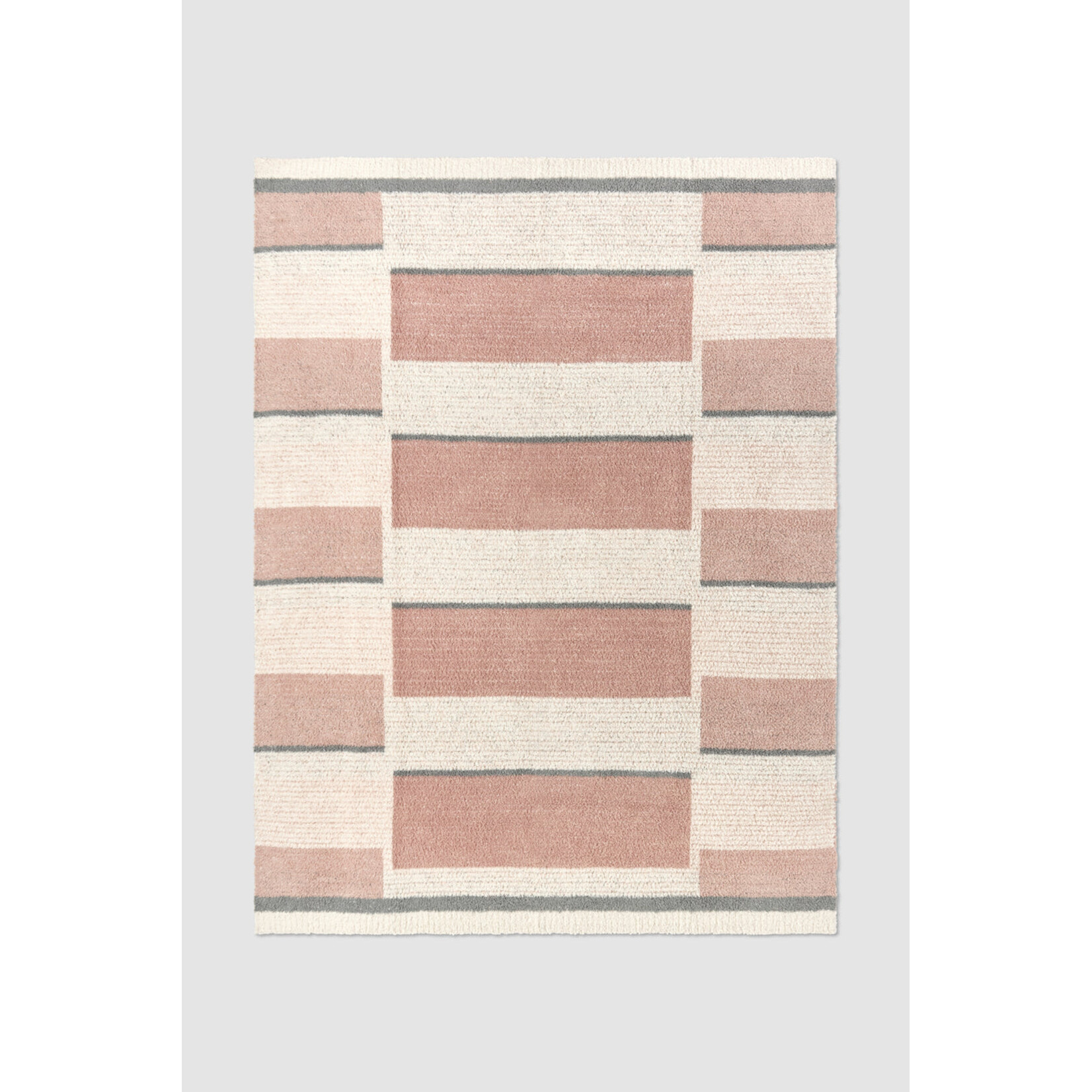 Barefoot Dreams CozyChic Cotton Playa Checkered Throw 54x72 Cream Multi